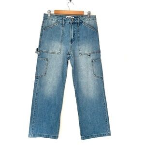 S.O.N.G | Cargo Wide Leg Jeans Size 7/28